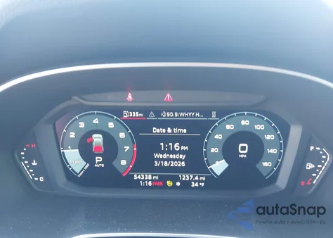 2023 Audi Q3 Premium 45 Tfsi S Line Quattro Tiptronic from USA, damaged, VIN WA1DECF34P1040621